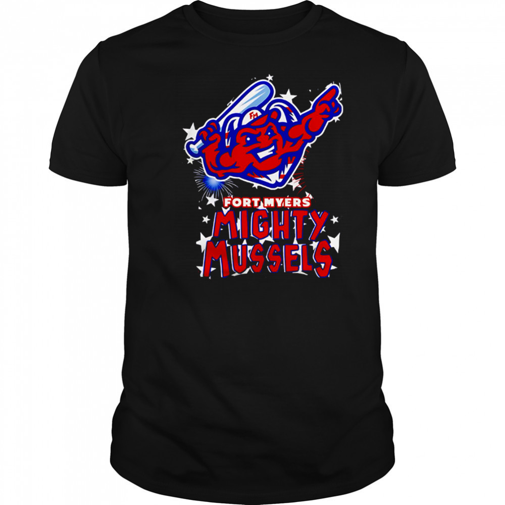 Fort Myers Mighty Mussels x Independence Day 2025 shirt