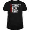 Foxtrot Delta Tango retro shirt