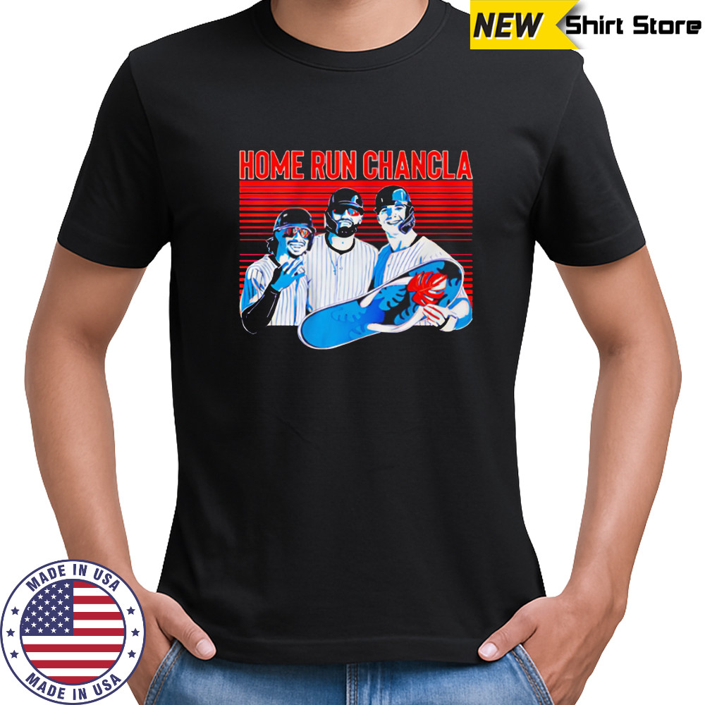 Francisco Lindor Brandon Nimmo Pete Alonso Home Run Chancla baseball shirt