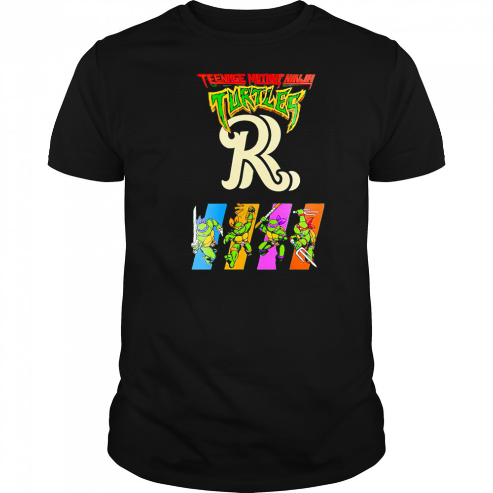 Frisco Roughriders Teenage Mutant Ninja Turtles Night Baseball shirt