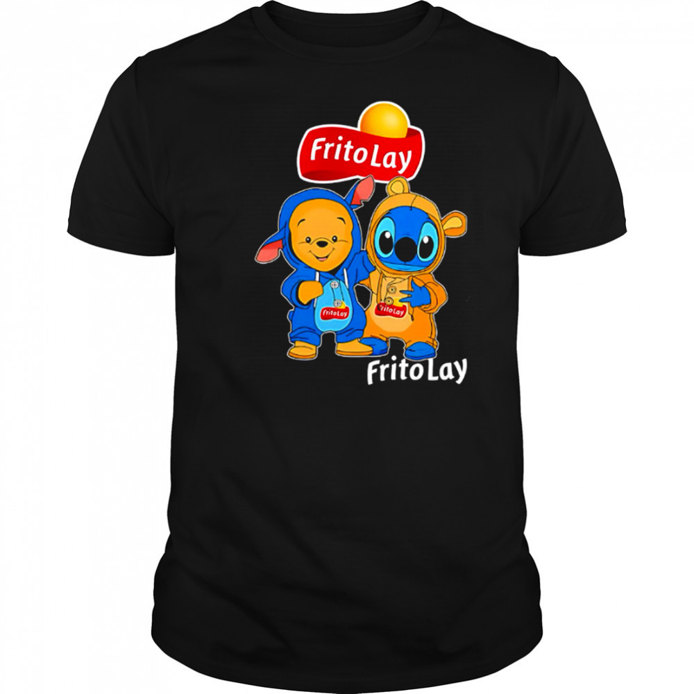 Fritolay pooh and stitch friends shirt