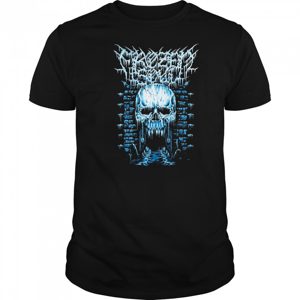 Frozen Soul Doom Frost Skull T-shirt