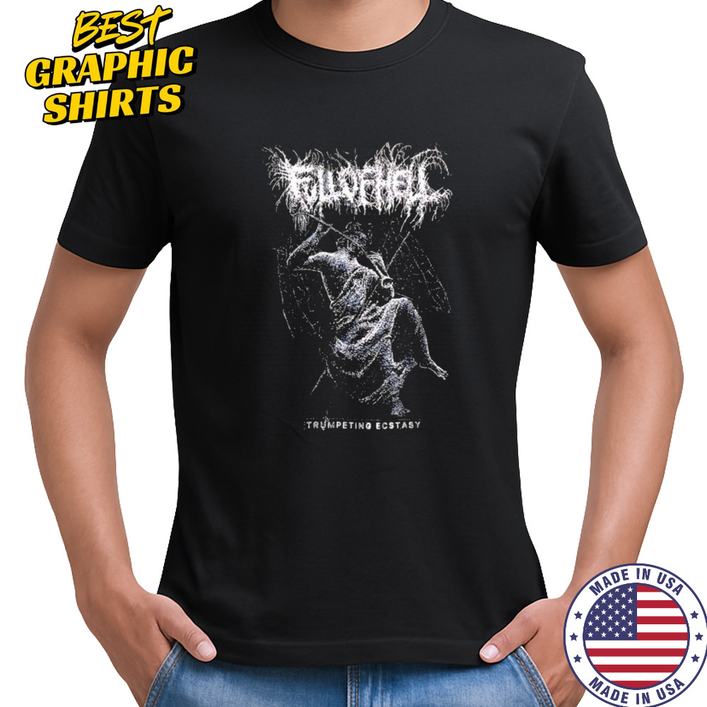 Full of hell rising angel shirt