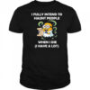 Ghost Minion I fully intend to haunt people when I die I have a list shirt