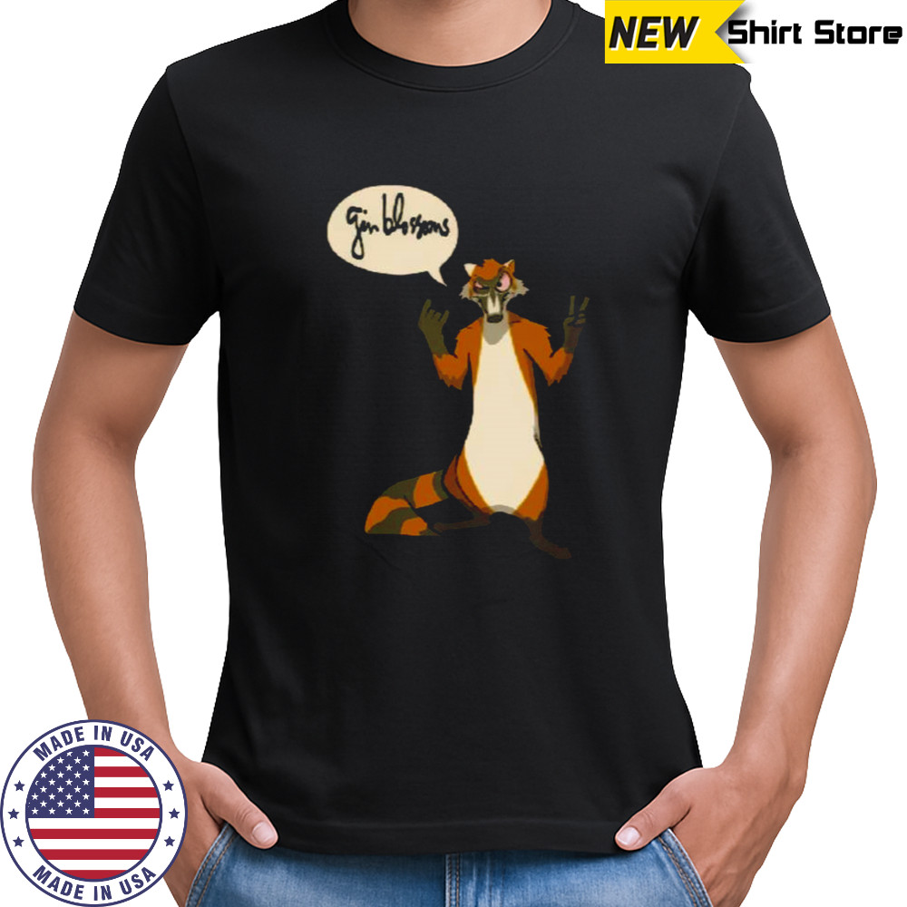Gin Blossoms Raccoon Shirt