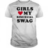 Girl Heart My Bisexual Swag shirt