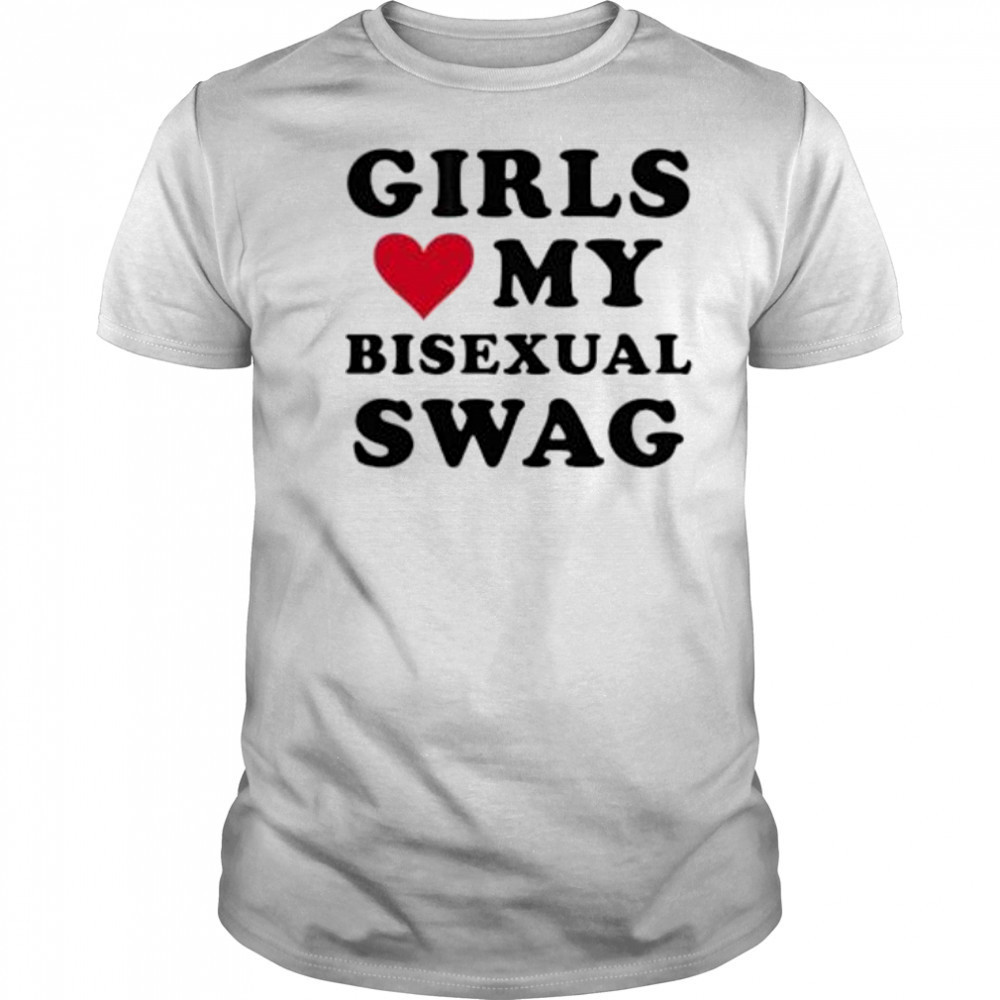 Girl Heart My Bisexual Swag shirt