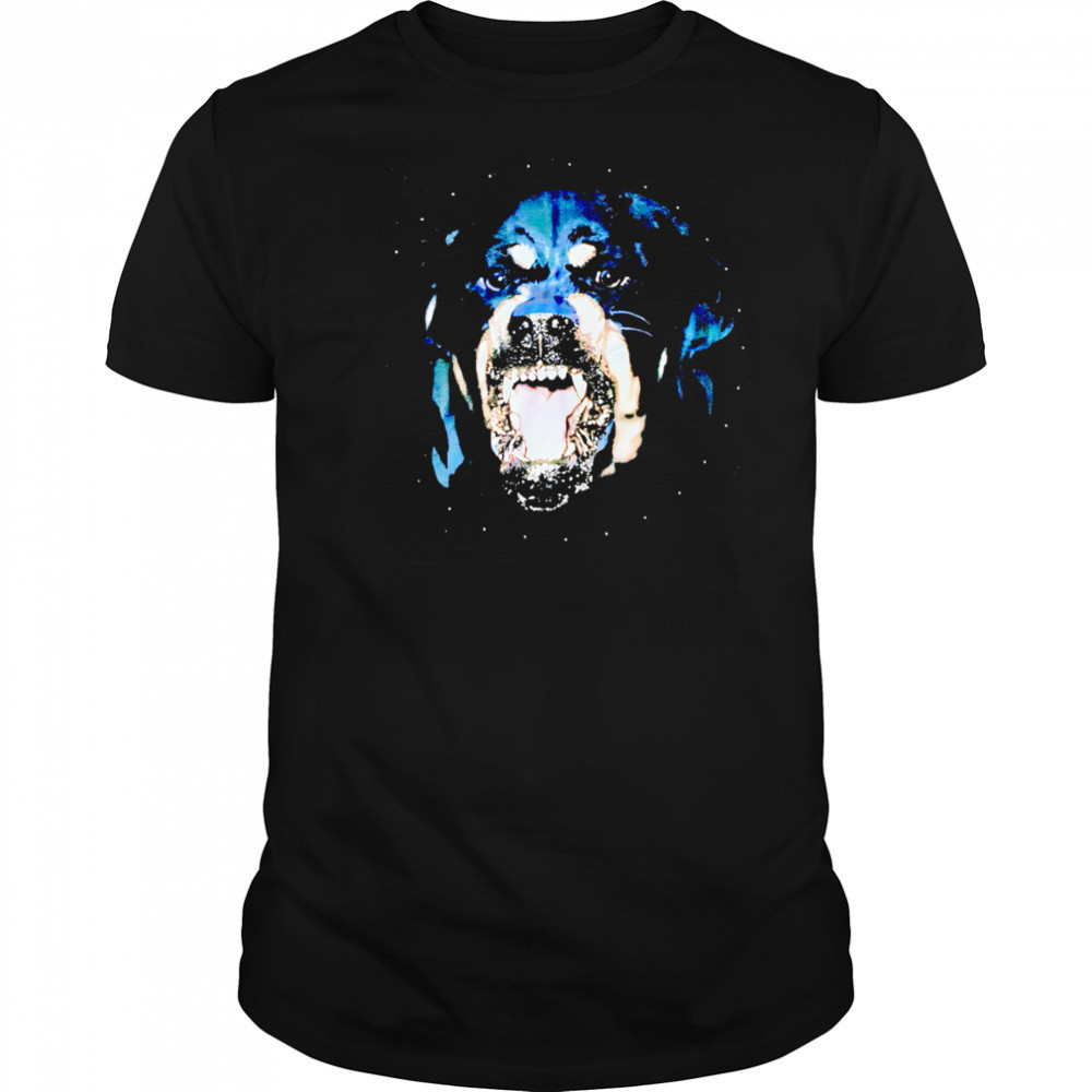 Givenchy Black Rottweiler Dog shirt