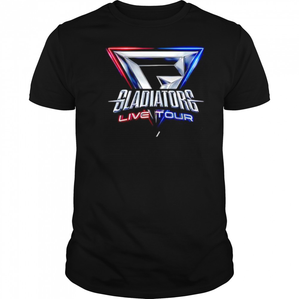 Gladiators Live Tour logo shirt
