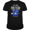 God first family second then Buffalo Bills Football mascot shirt