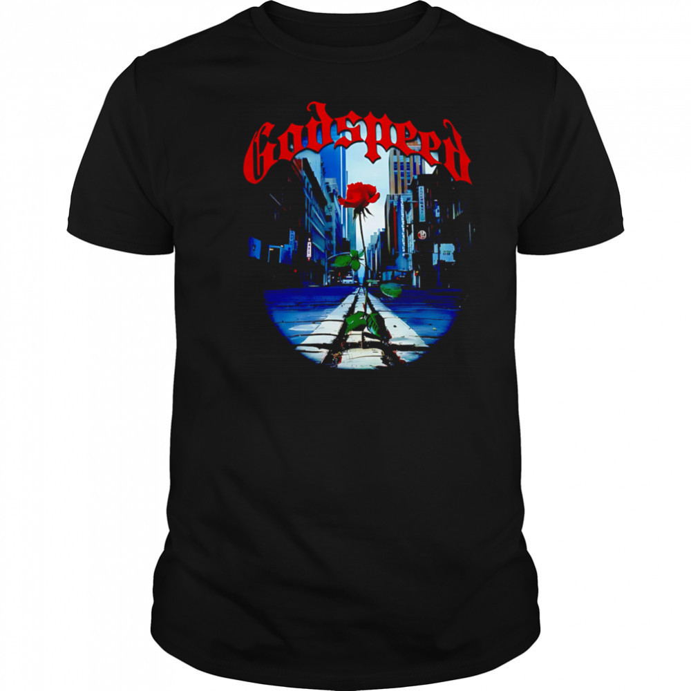 Godspeed New York rose shirt