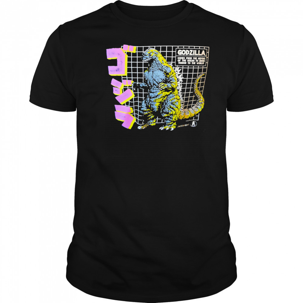 GODZILLA Monster Movie retro shirt