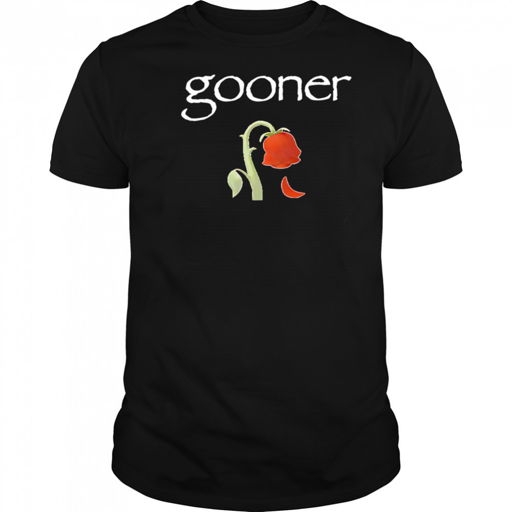 Gooner rose shirt