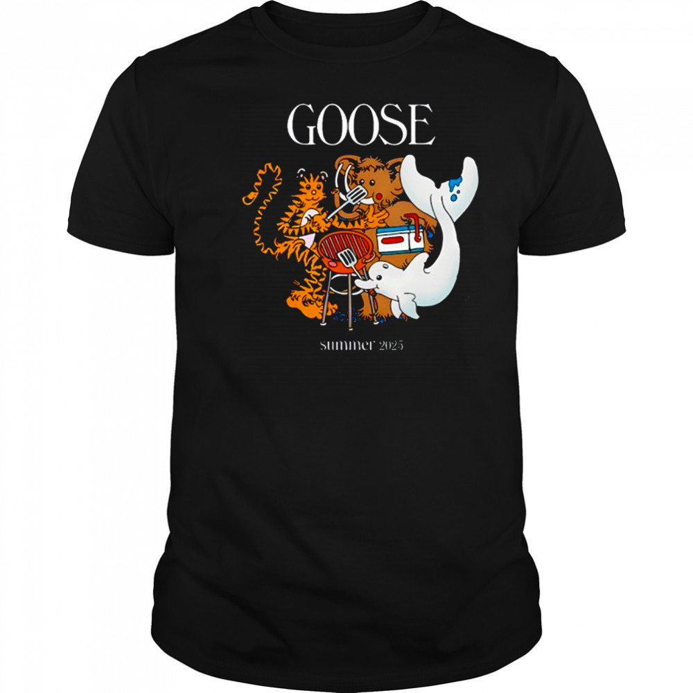 Goose Summer Tour 2025 Merch Shirt