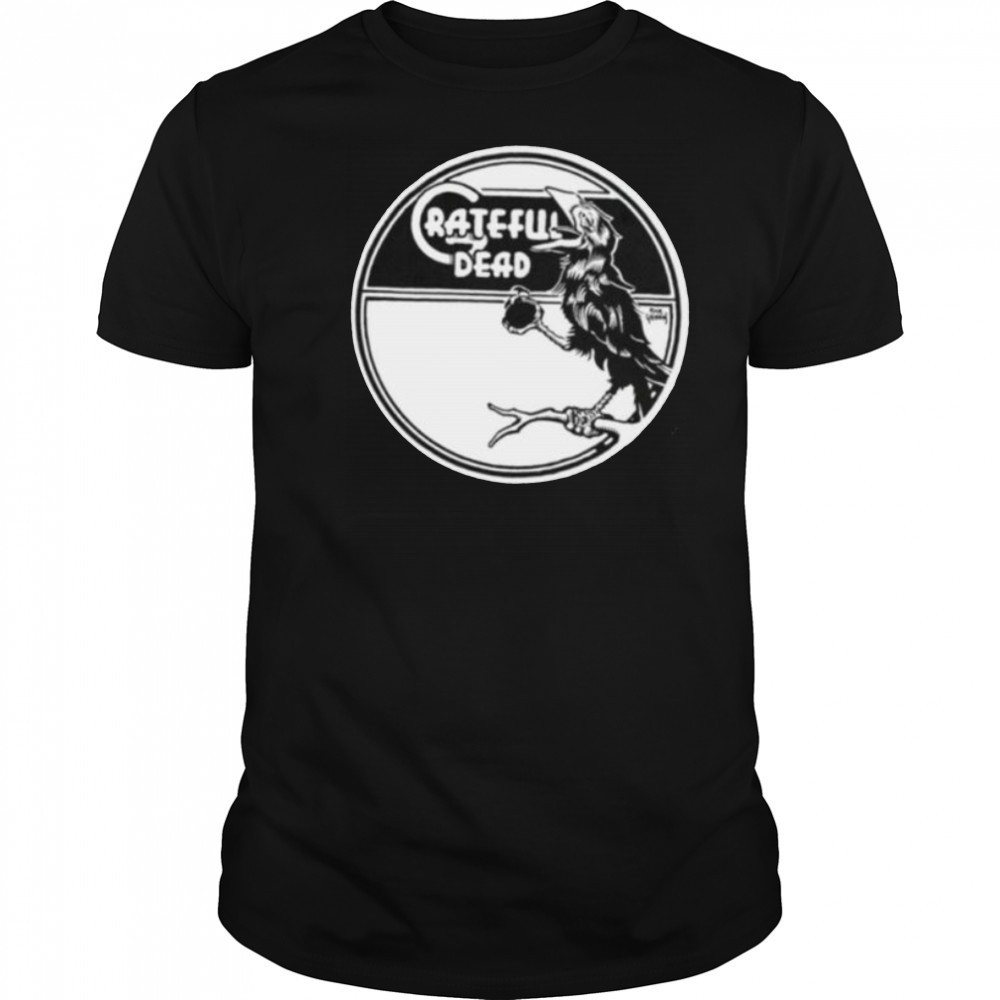 Grateful Dead Wake of the Flood Crow Label Vintage Band Shirt