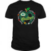Green Bay Packers Teach love inspire teaching is a work of heart Shirt