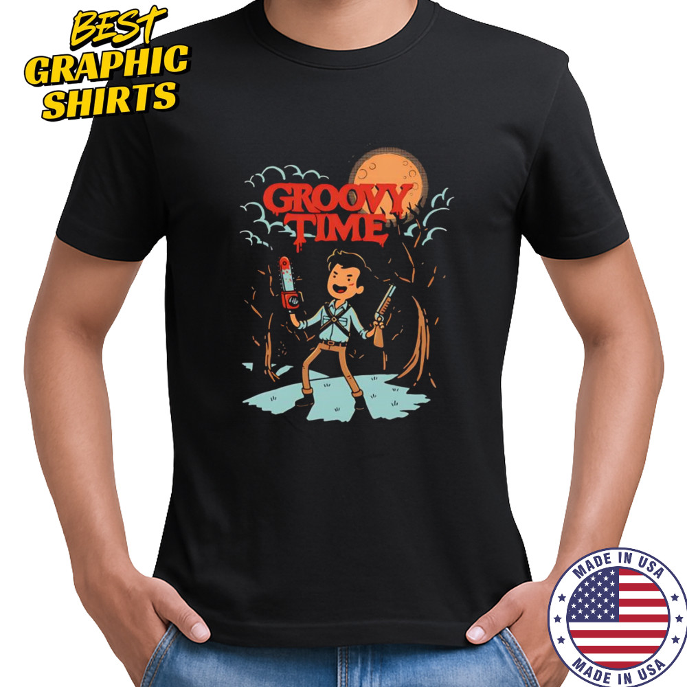 Groovy Time x Adventure Time shirt