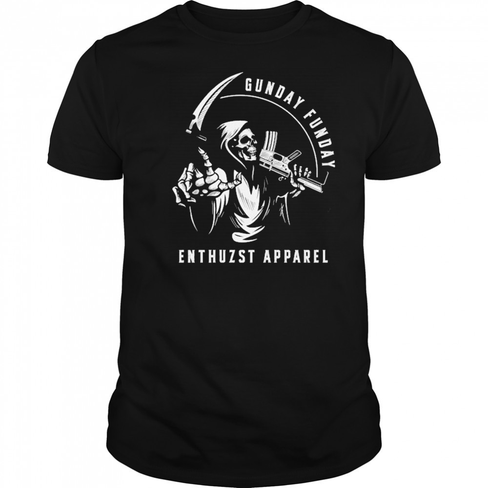 Gunday Funday Enthuzst Grim Reaper T-shirt