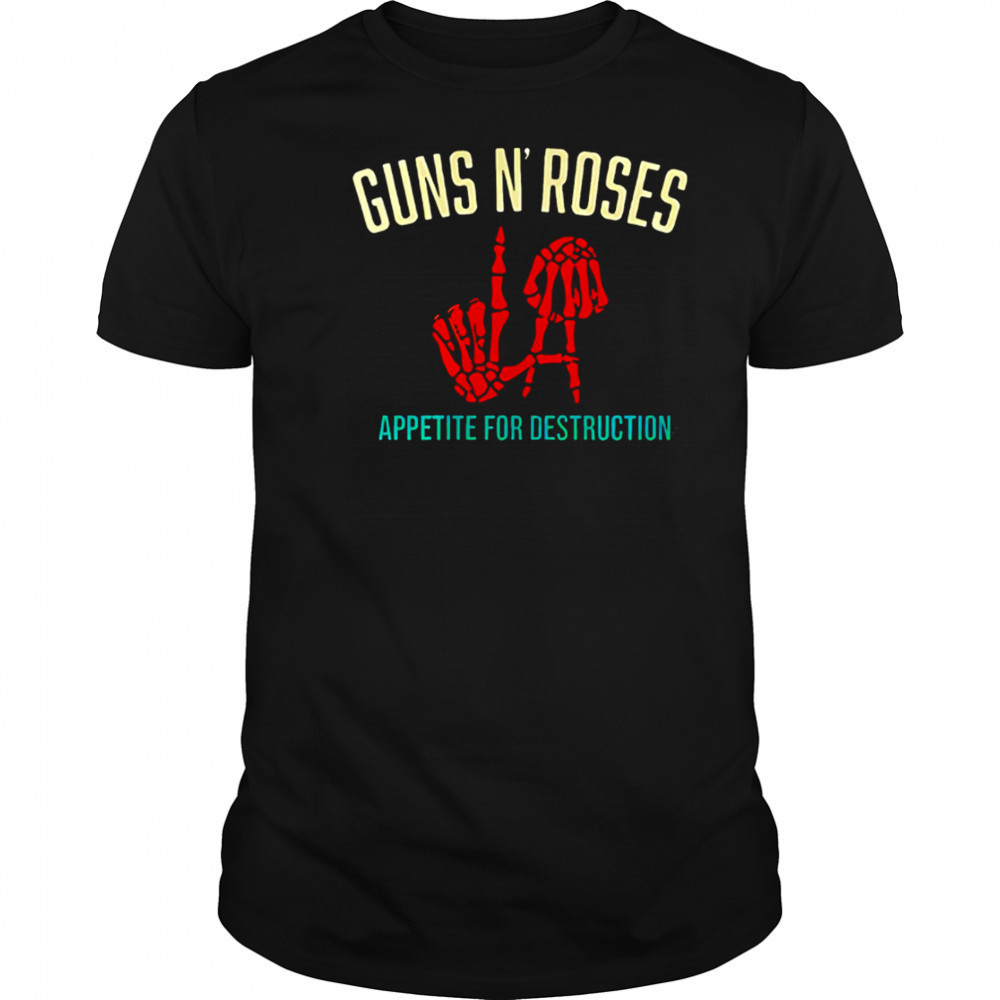 Guns N’ Roses 2025 Tour Munich shirt