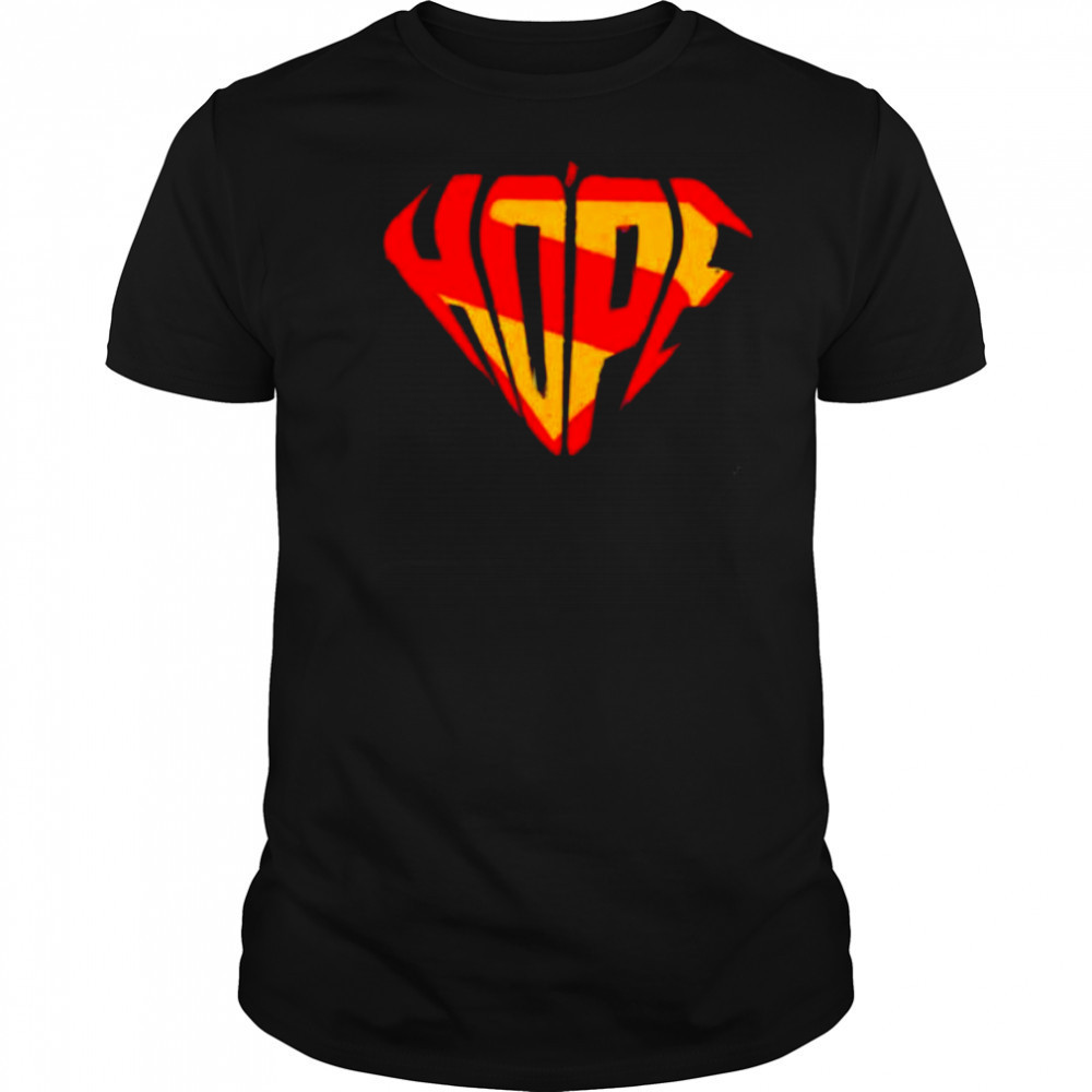 Hope Superman logo shirt