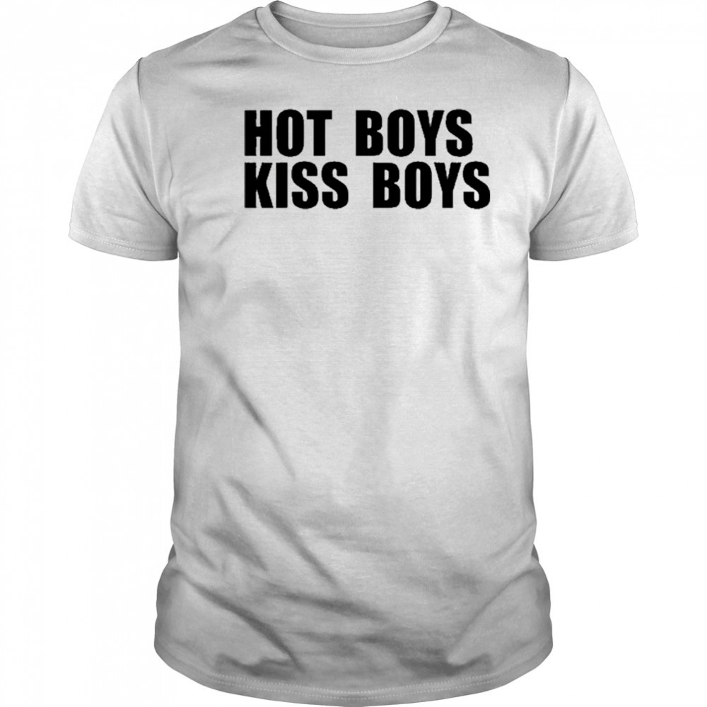 Hot Boys Kiss Boys T-shirt