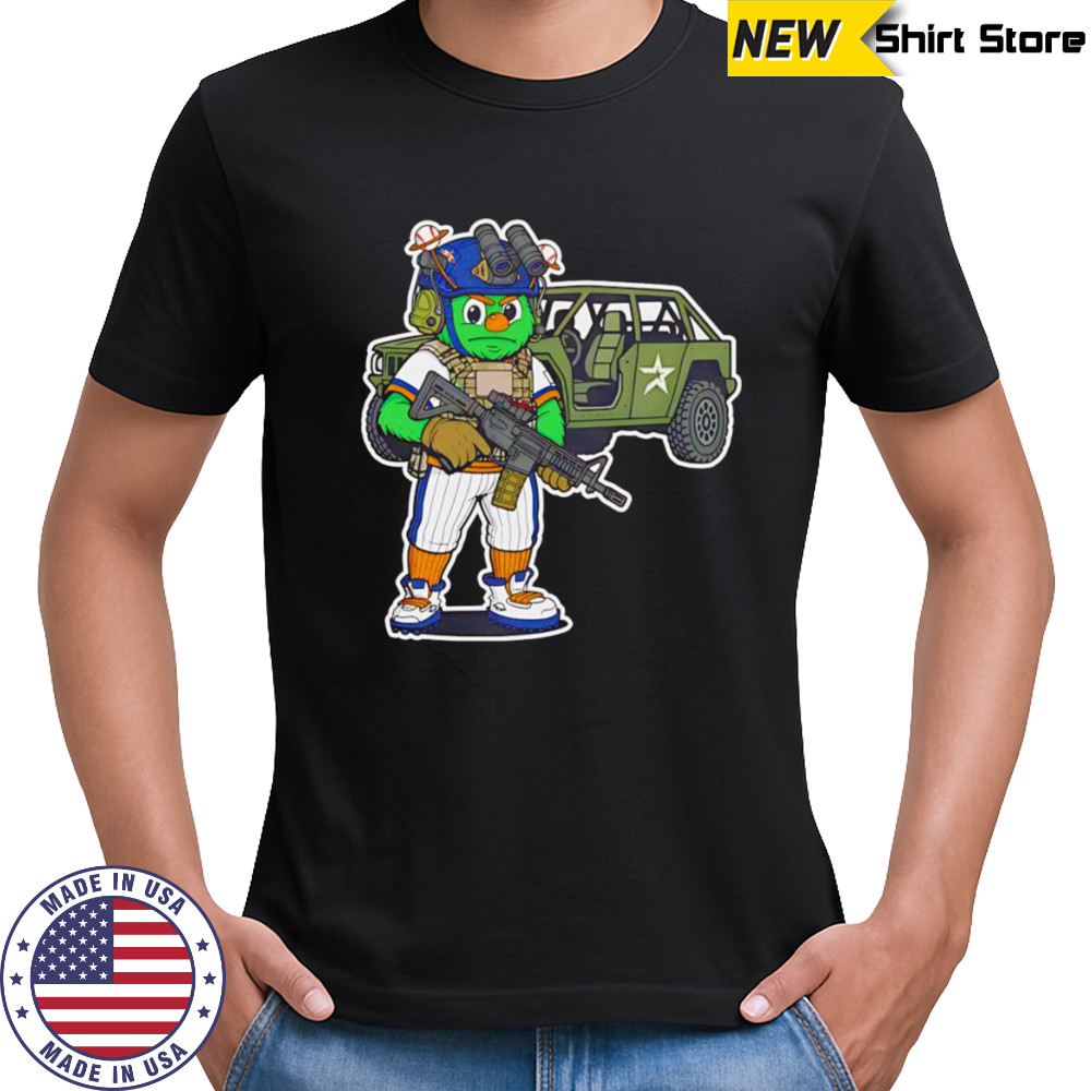 Hou Stros mascot OTX shirt