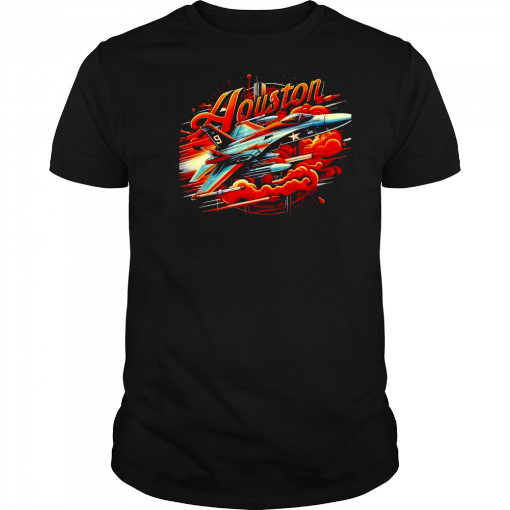 Houston Astros fighter art shirt