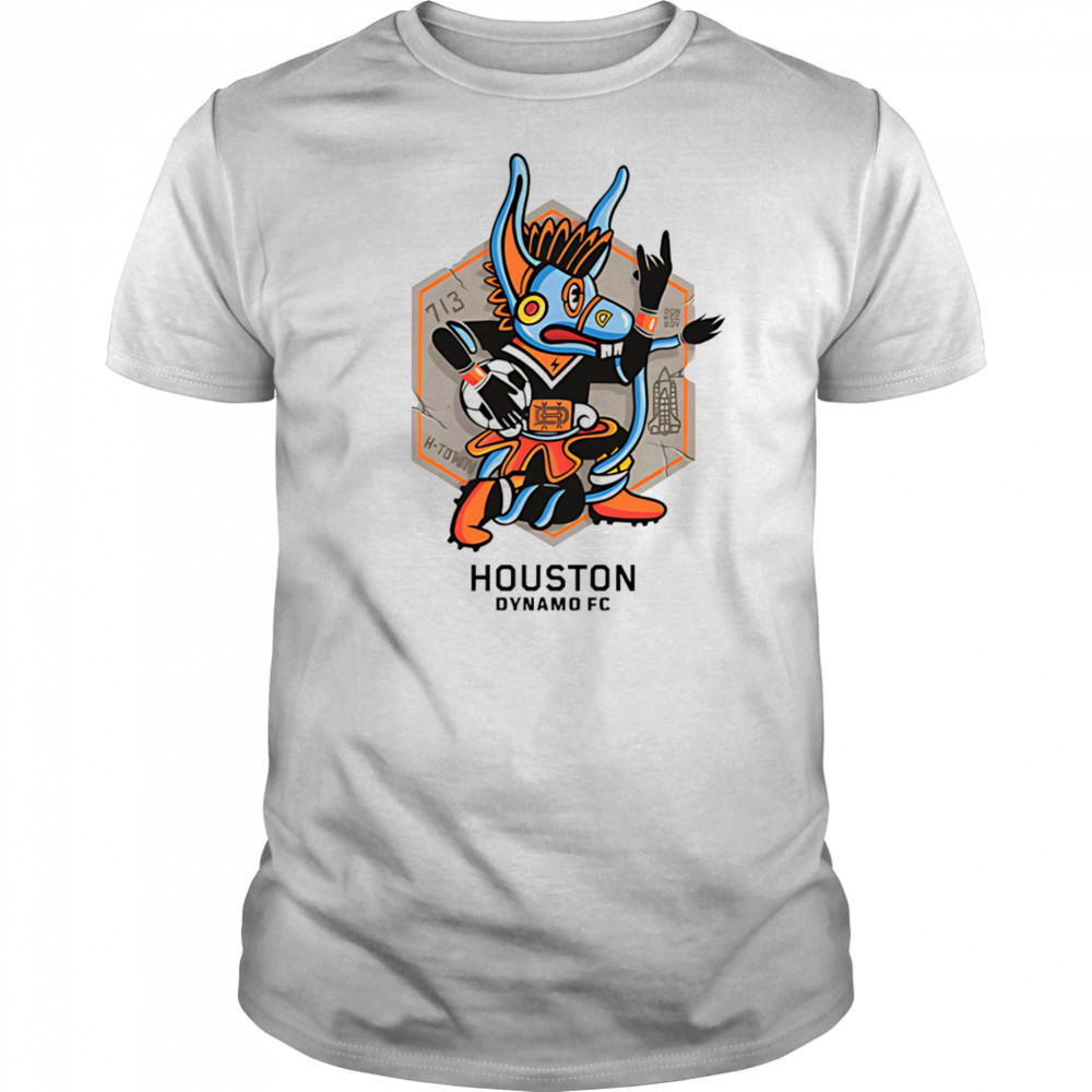 Houston Dynamo FC x Free Walls H-Town Collection Hexagon shirt