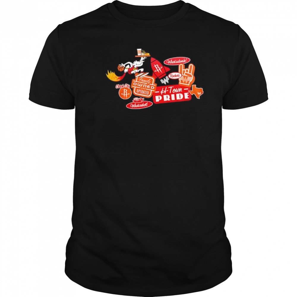 Houston Rockets x Whataburger H-town pride New Collection 2025 shirt