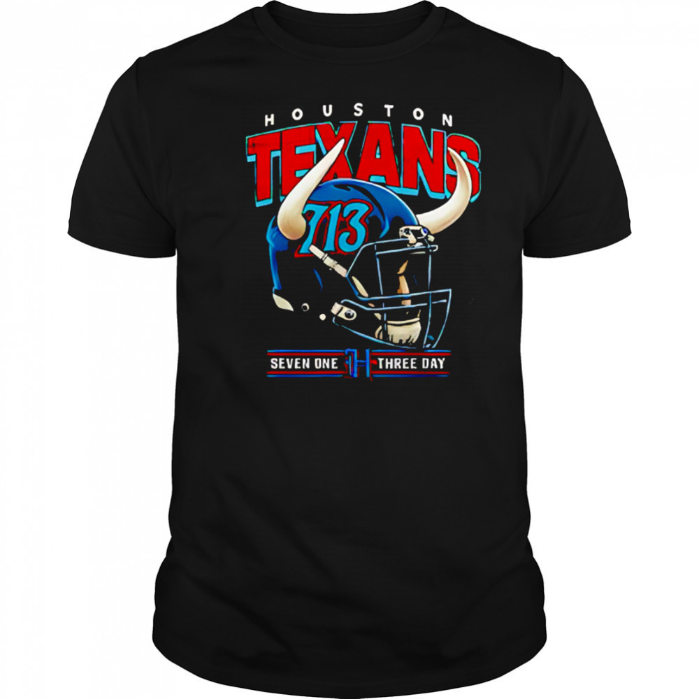 Houston Texans H-Town 713 Day Lil Keke helmet shirt