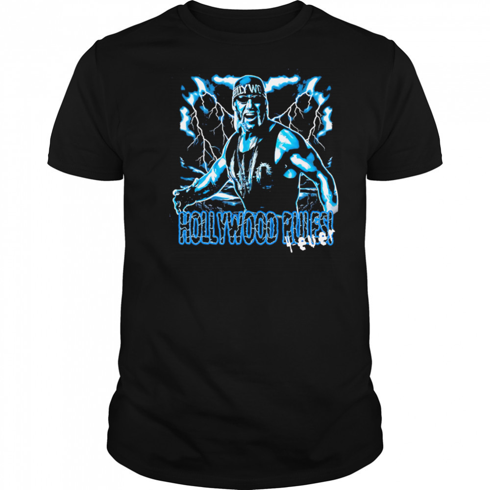 Hulk Hogan Hollywood Rules 4-ever lighting shirt