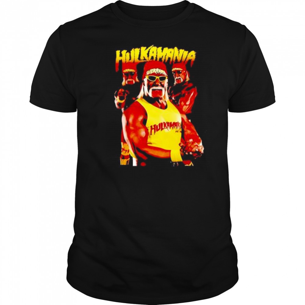 Hulk hogan hulkamania wrestling rip shirt