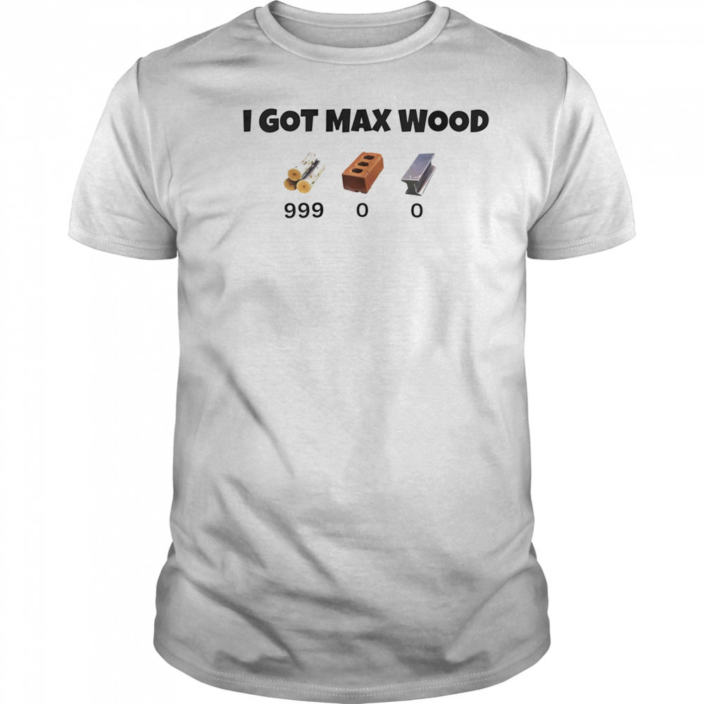 I got Max Wood shirt