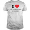 I love waterboarding children shirt