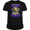 I May Live In Arizona But On Game Day My Heart & Soul Belongs To Minnesota Vikings T-Shirt