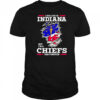 I may live in Indiana but I’m a Kansas City Chiefs fan forever shirt