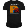 I Want My PBS Public Broadcasting Service T-Shirt
