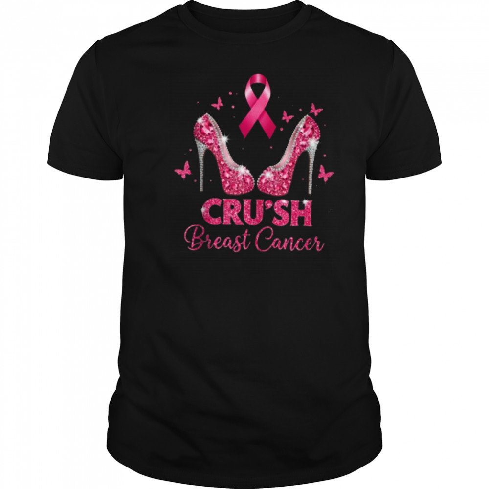 I Wear Pink In Memory Of My Mom Breast Cancer Awareness Shirt