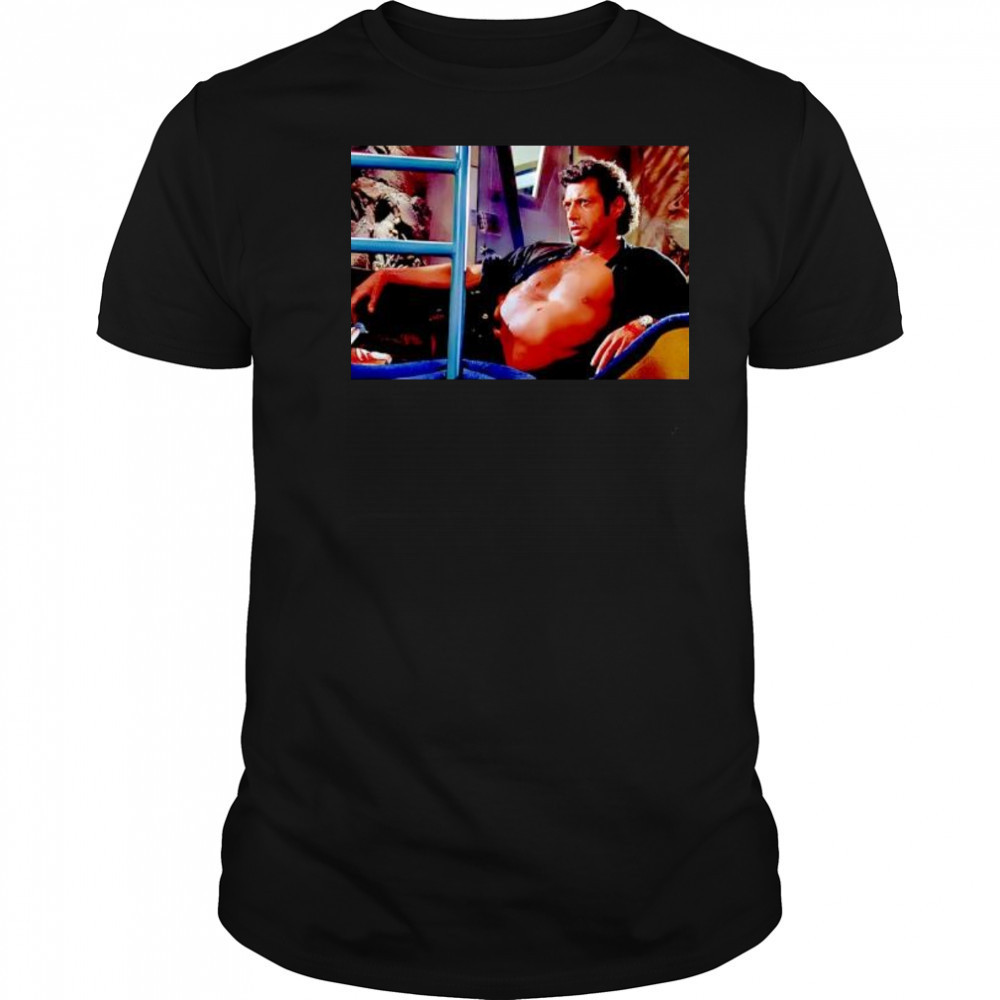 Ian Malcolm picture shirt