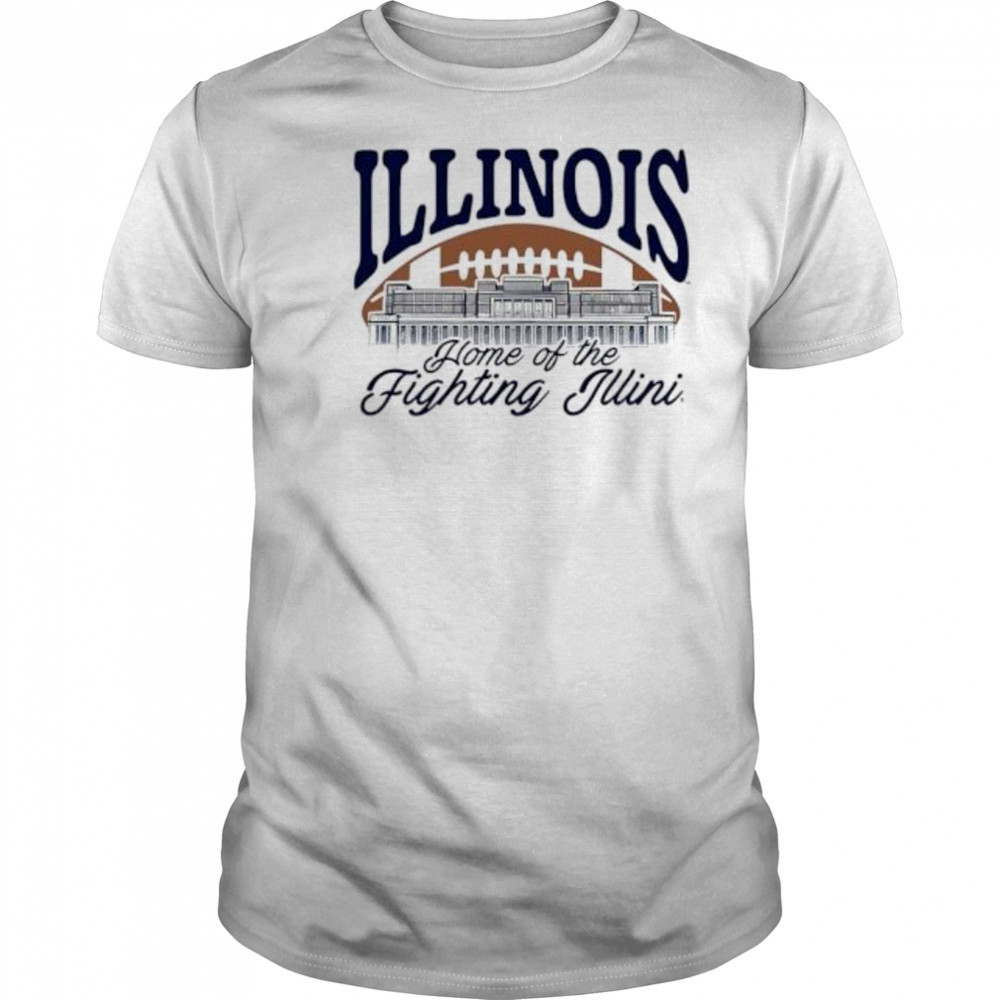 Illinois Football Memorial Stadium shirt