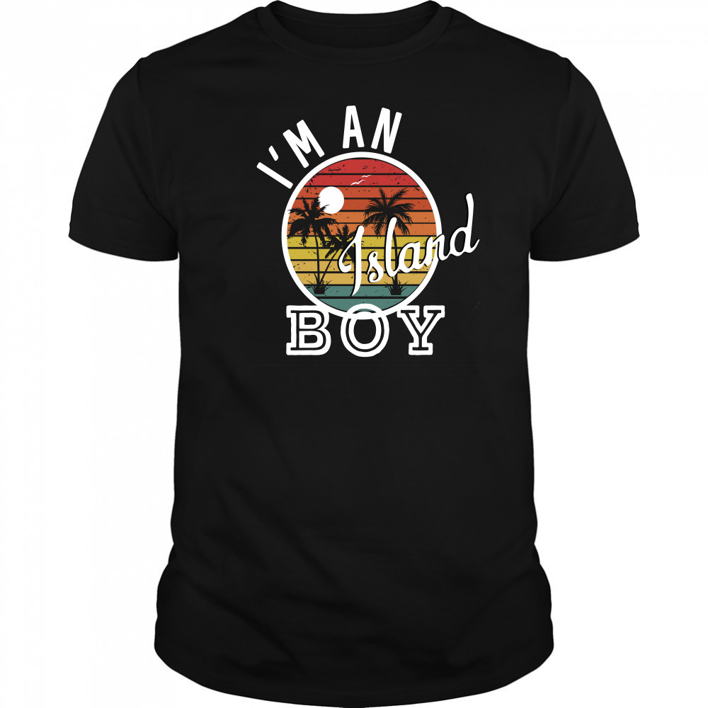 I'm An Island Boy Funny Rap Song Lyrics T-Shirt