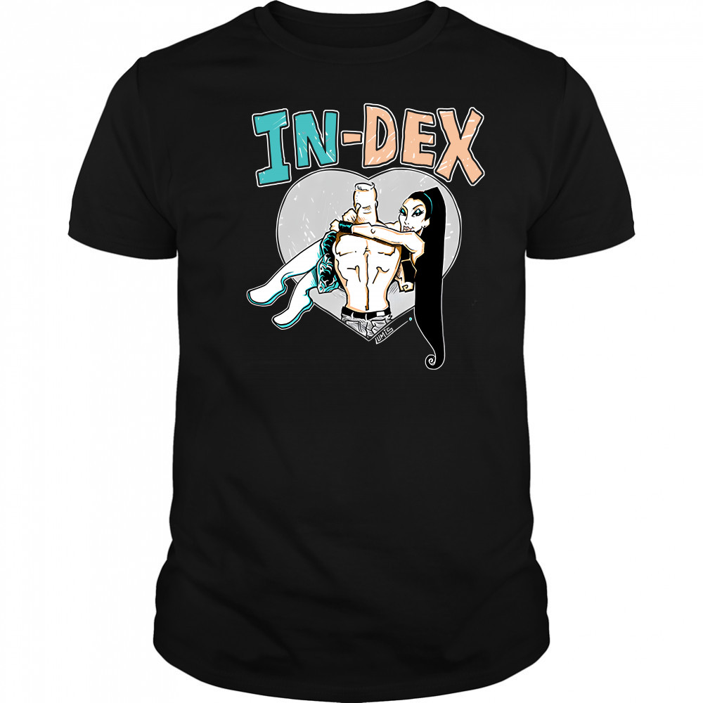 Indi Hartwell and Dexter Lumis In Dex T-shirt