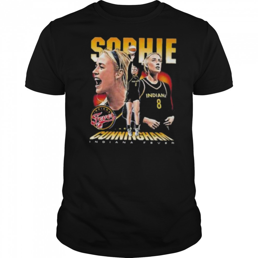 Indiana Fever Sophie Cunninghamel Vintage Graphic T shirt