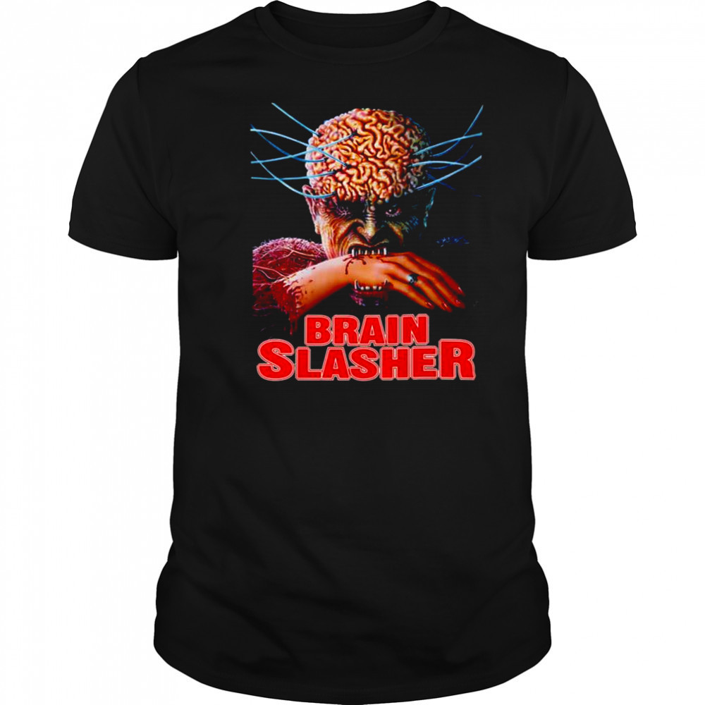 Iron Fortress Records Brain Slasher Horror T-Shirt