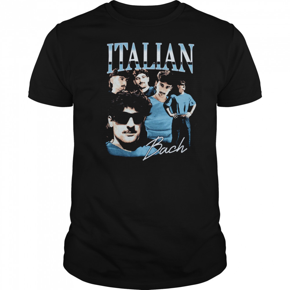 ItalianBach ItalianBach Beach Black T-Shirt