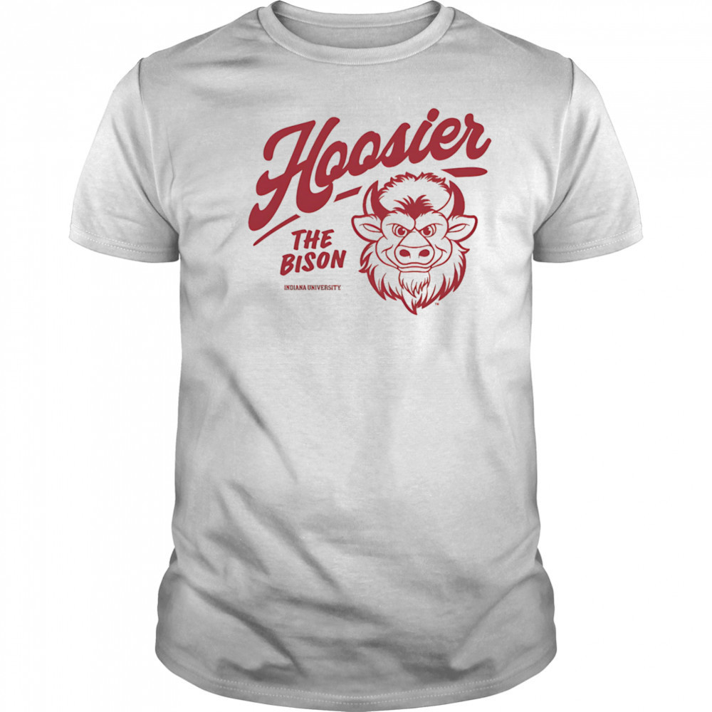 IU Hoosier the Bison 2025 mascot shirt
