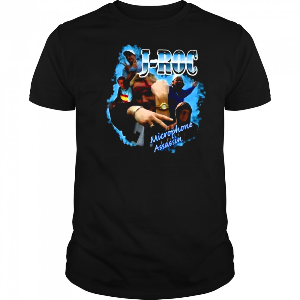 J Roc Jonathan Torrens microphone assassin graphic shirt