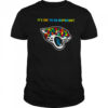 Jacksonville Jaguars Autism it’s ok to be different Shirt