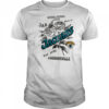 Jacksonville Jaguars National Football League JAX duuuval Stripe Distressed Raglan shirt