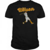 Jacob Wilson Oakland Athletics MLB Baseball Slugger Swing shirt